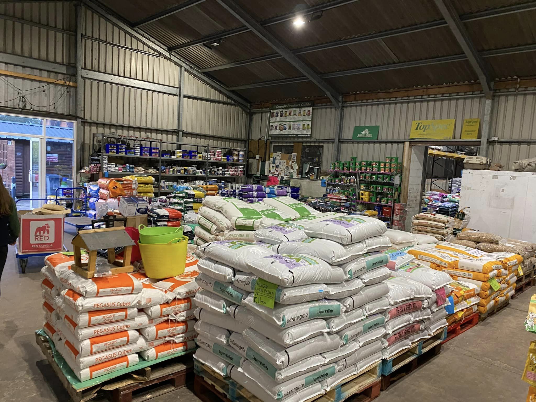 Inside Smiths Rural shop