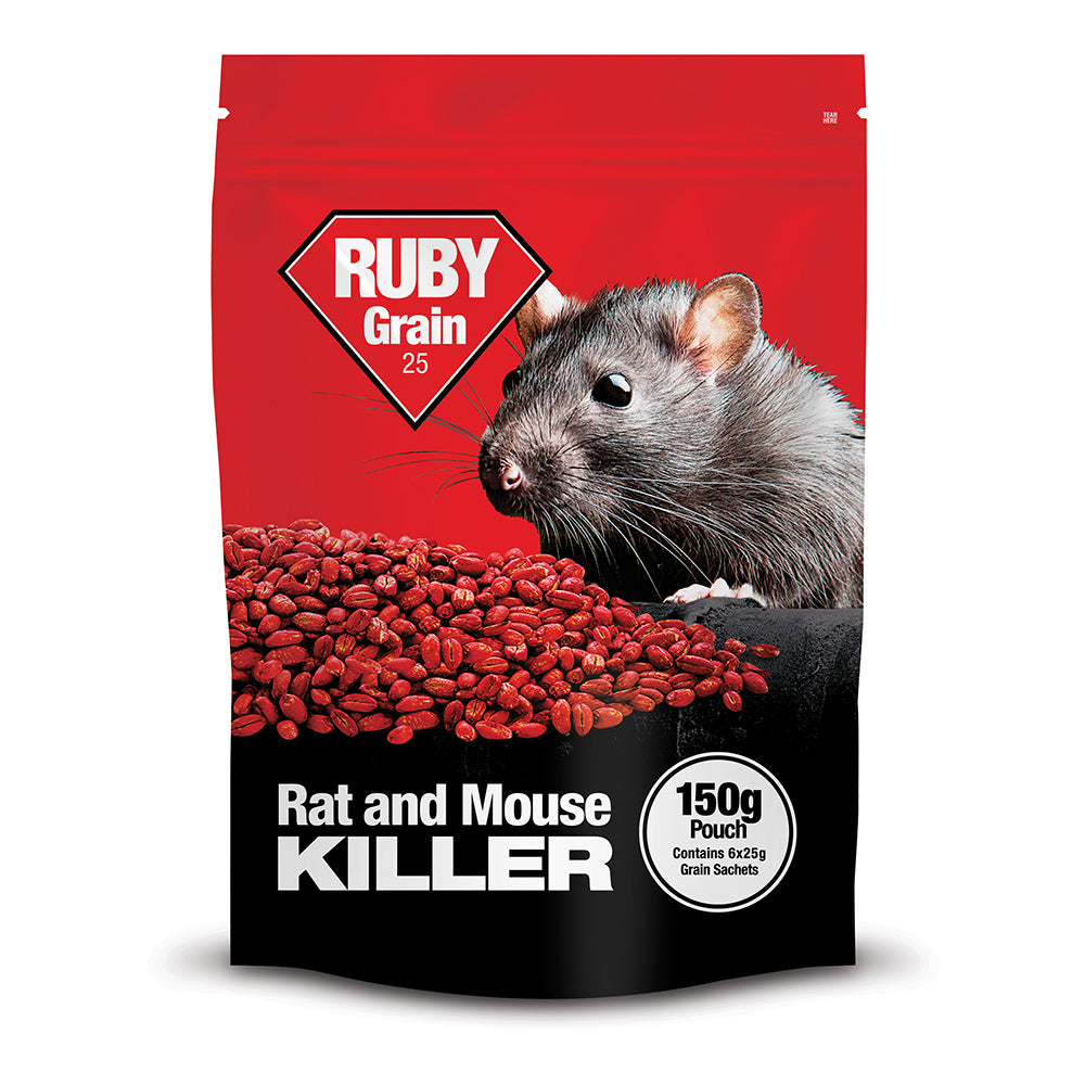 Lodi Ruby Grain Bait Rat and Mouse Killer Poison Difenacoum