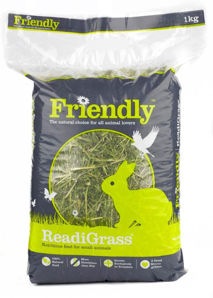 Friendly Readigrass 100% Natural Feed 1kg