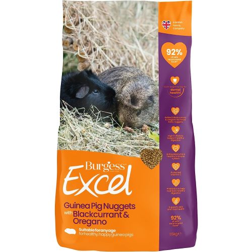 Burgess Excel Blackcurrant & Oregano Guinea Pig Food