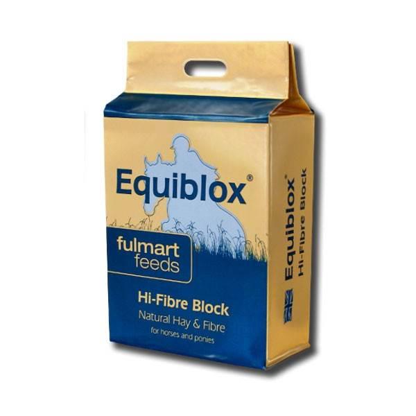 Equiblox Hi Fibre 12 x 1kg Blocks Blue